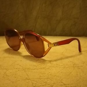 Christian Dior vintage 1980 Wine Sunglasses